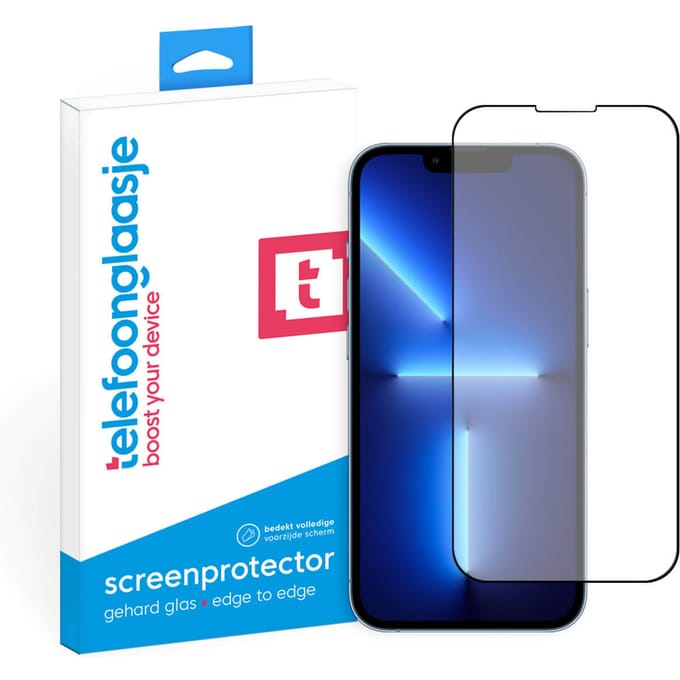 iPhone 13 Pro screenprotector gehard glas Edge to Edge