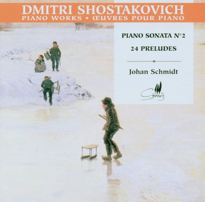 Johan Schmidt - Shostakovich: Piano Sonate Nr. 2 * 24 Prelud (CD)