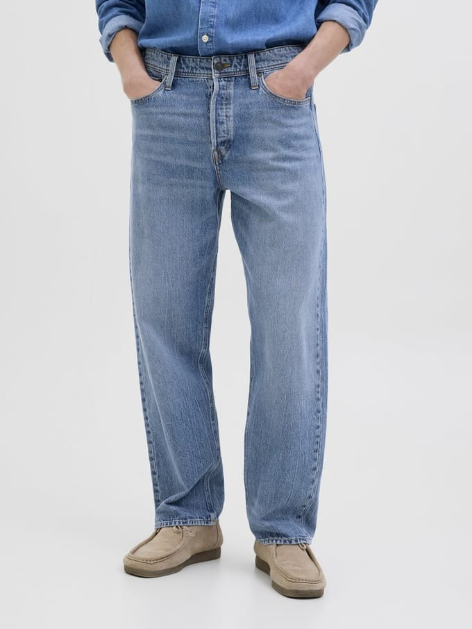 JACK&JONES - JJIEDDIE JJORIGINAL SQ 229 - Heren - Jeans