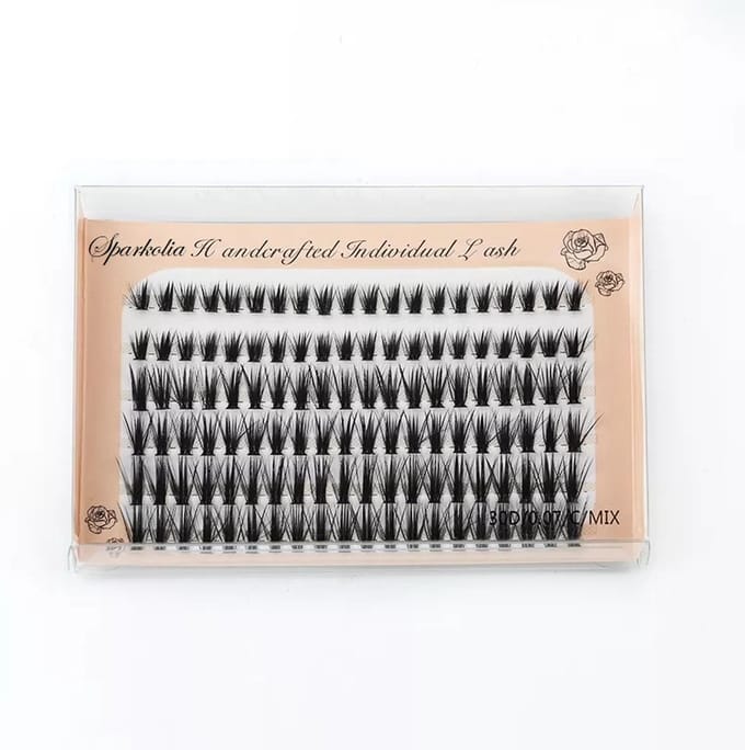 Individual Lashes | 120 Individuele wimpers | 30D | Mix 8MM 10MM 12MM Combo | Sparkolia
