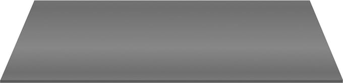 ALONI Wastafeltablet MDF (118.4X45.5X2.6 Cm) - Glanzend grijs