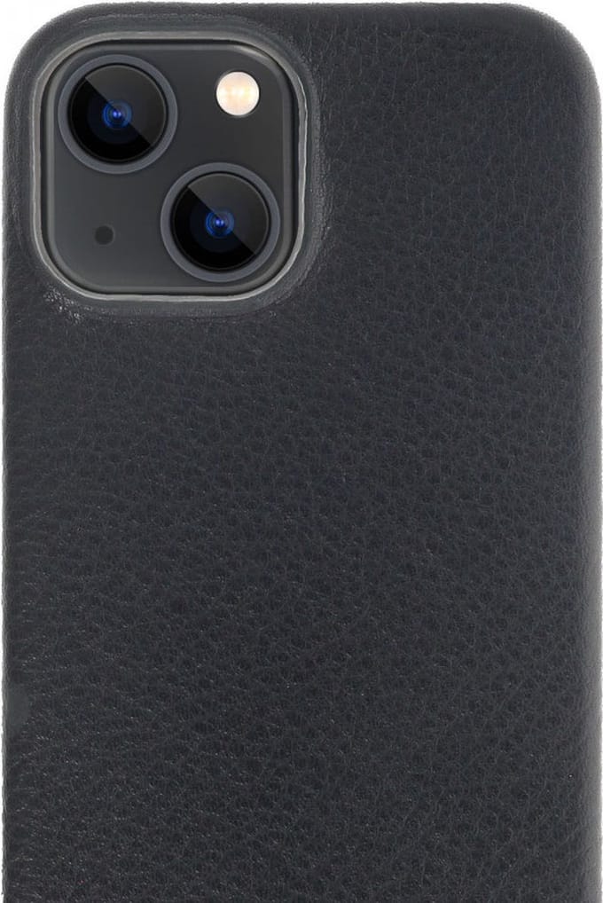 Minim Apple iPhone 13 Mini Hoesje Back Cover Hoesje Zwart