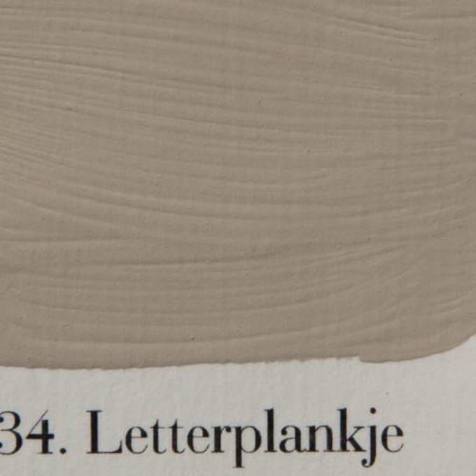 l'Authentique kleur 34- Letterplankje