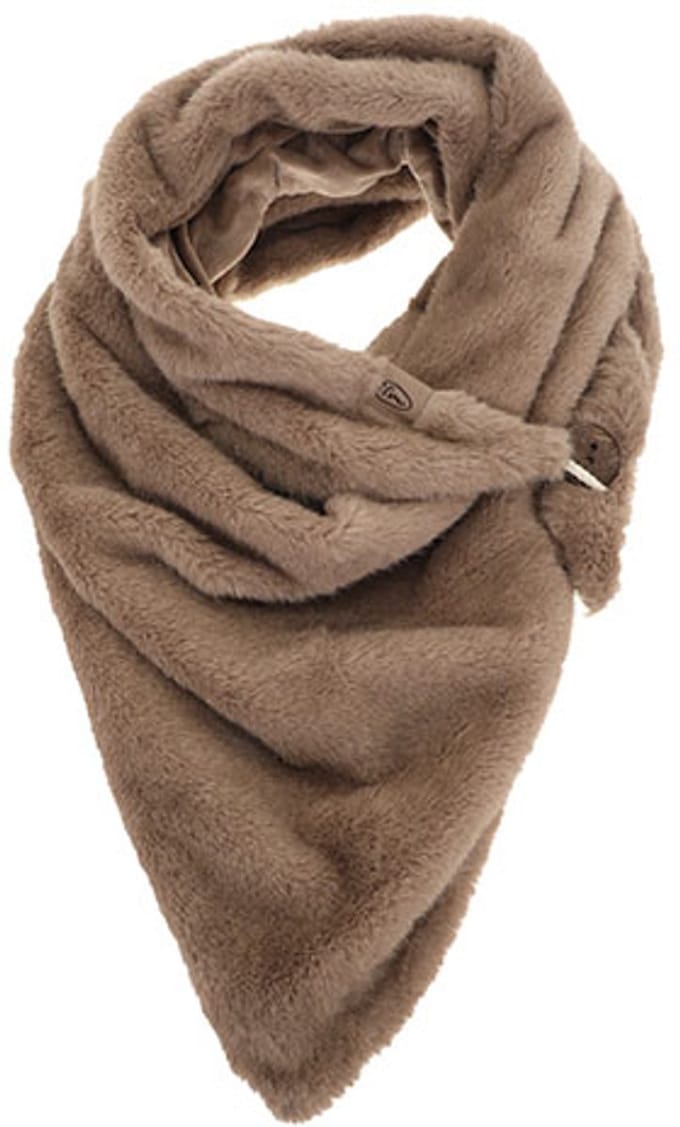 I'm Dutch Triangel Sjaal Teddy Ellmau Taupe