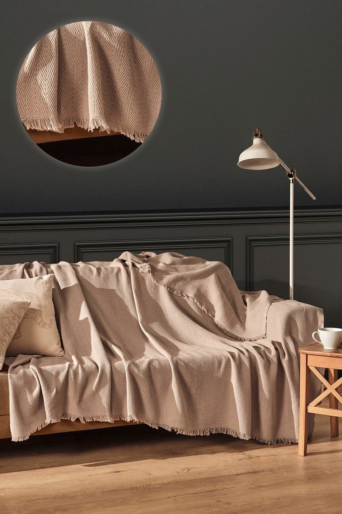 Asir - Bankhoes - Beige 170 x 205 cm