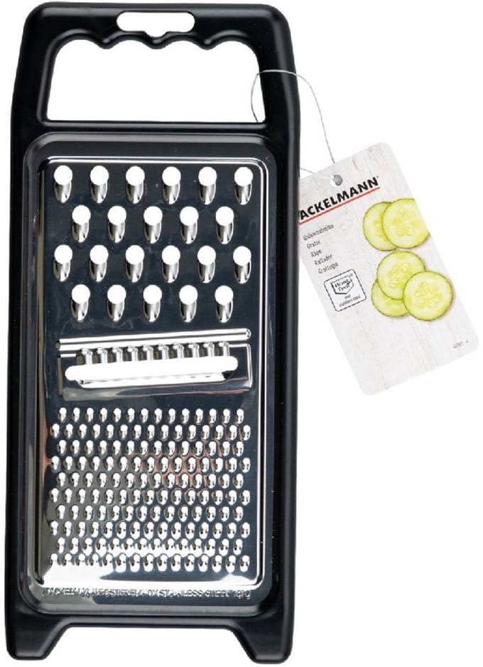 Fackelmann Rasp RVS/Zwart