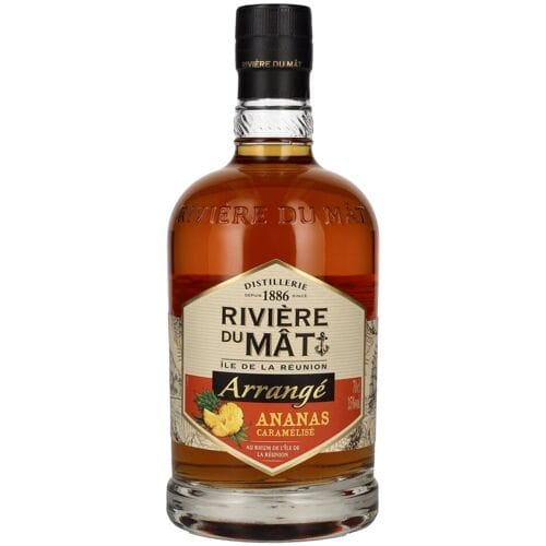 Rivière Du Mat Rivière du Mât Arrangé ANANAS Caramélisé 35% Vol. 0,7l