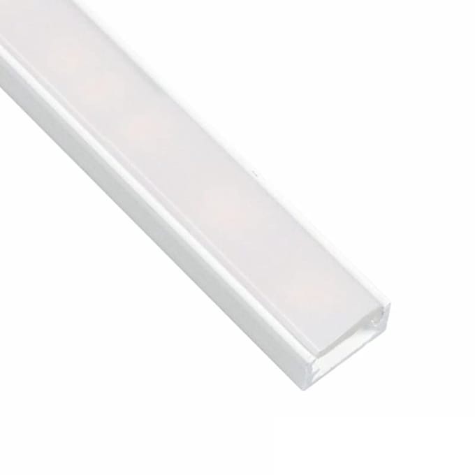 LED Aluminium Profiel Slim voor LED-strips met Afdekking