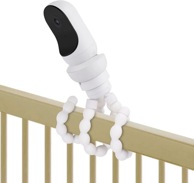 Universele Flexibele Statief voor Babyfoon - Veilig Bevestigen Zonder Boren