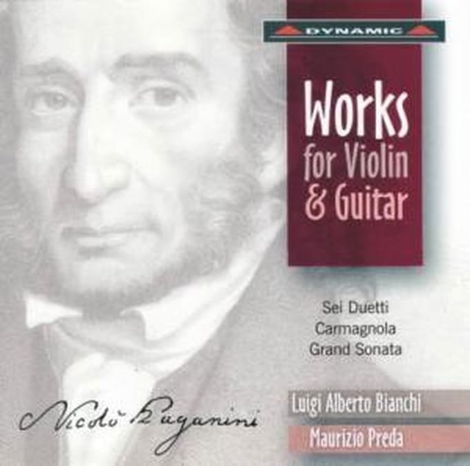 Luigi Alberto Bianchi & Maurizo Preda - Paganini: Oeuvres Pour Violon Et Guitare (CD)