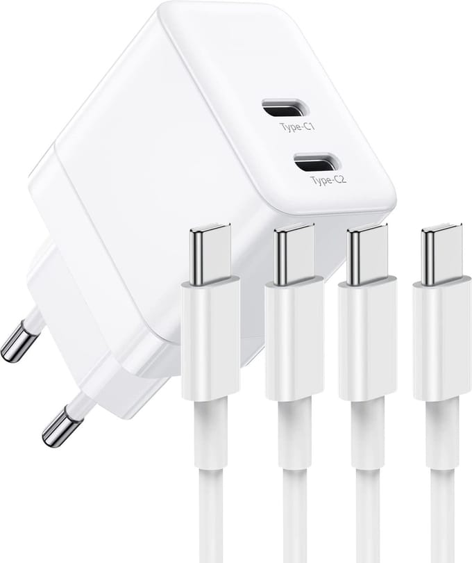 Snellader voor Galaxy A57 A56 A55 A37 A36 A35 A27 A26 A25 A15 - Usb C naar usb C Kabel 1 Meter - Usb C Adapter 35w GaN - Super Fast Charging - PPS Fast Charging