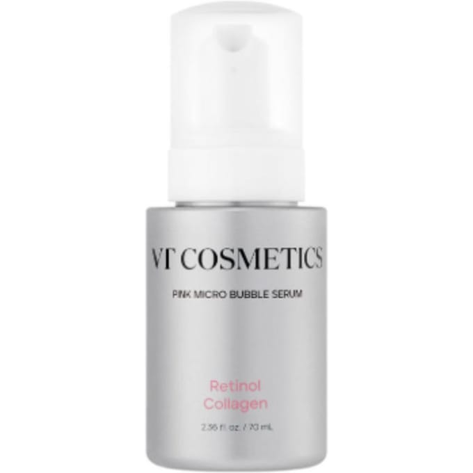 Sérum Rose à Micro-Bulles Rétinol Collagène VT (70 ml) white