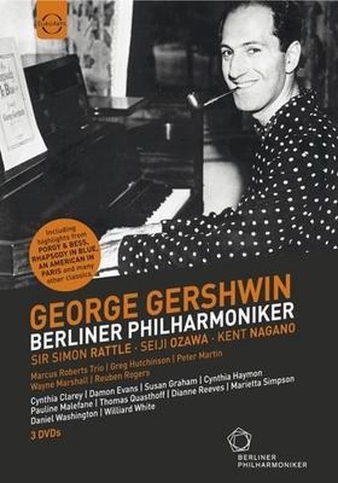 Warner Music Euroarts - Berliner Philharmoniker and George Gershwin, 3DVD DVD Klassiek