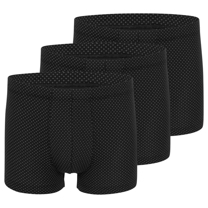 Schiesser Heren retro short / pant 3 pack Cotton Casual Cotton