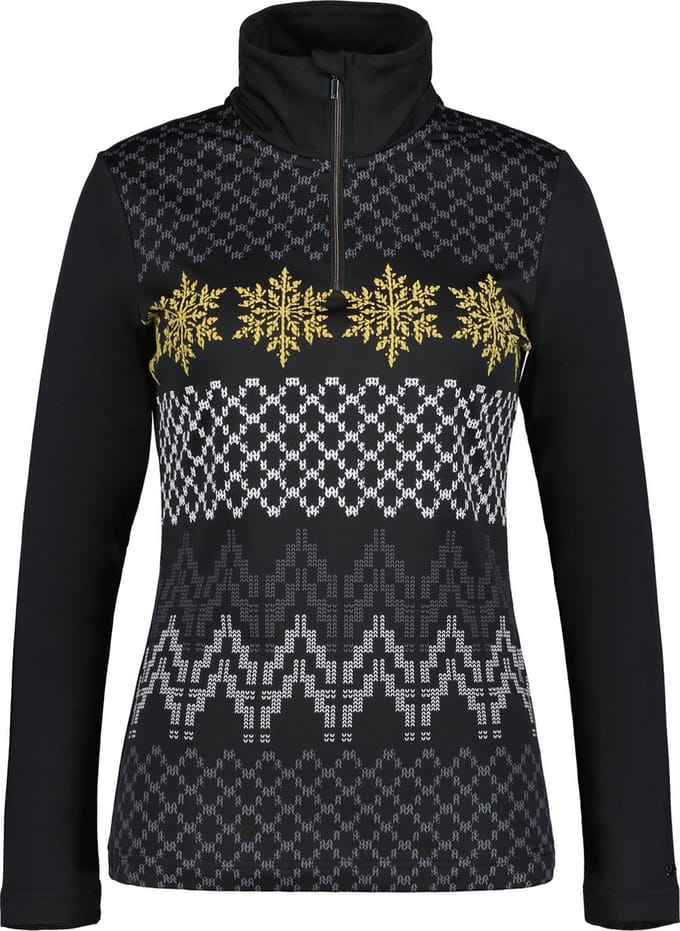LUHTA PUOLAKKAVAARA WINTERSPORTPULLY Dames-Black-S