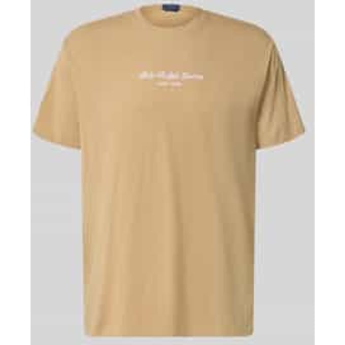 Regular fit t-shirt van puur katoen