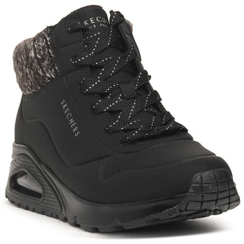 Skechers Uno Gen meisjes sneaker - Zwart
