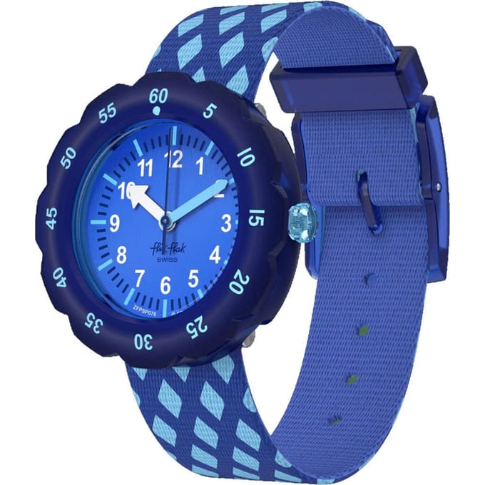 Flik Flak 7+ Power Time FPSP076 Criss-Cross Horloge