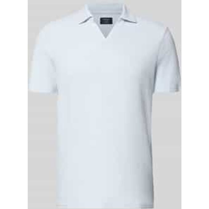 Regular fit Poloshirt van Katoenmix