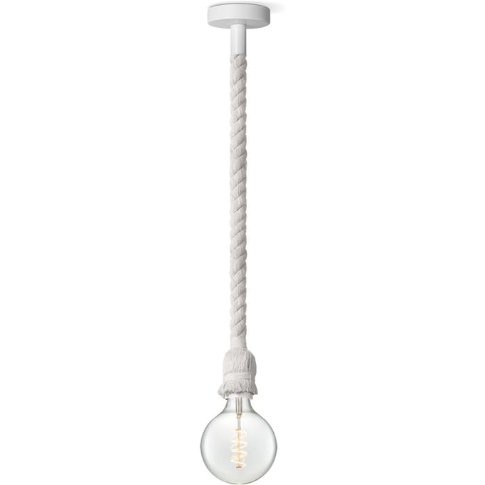 Home sweet home hanglamp Leonardo wit Spiral g125 - helder