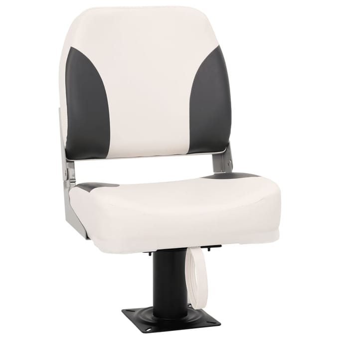 vidaXL - Bootstoel - 1 - set - inklapbaar - lage - rugleuning - fixeerlus