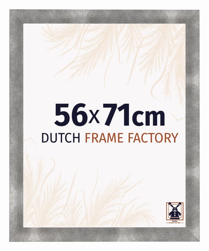 Fotolijst 56x71 cm - MDF - Metaal Vintage - Praag