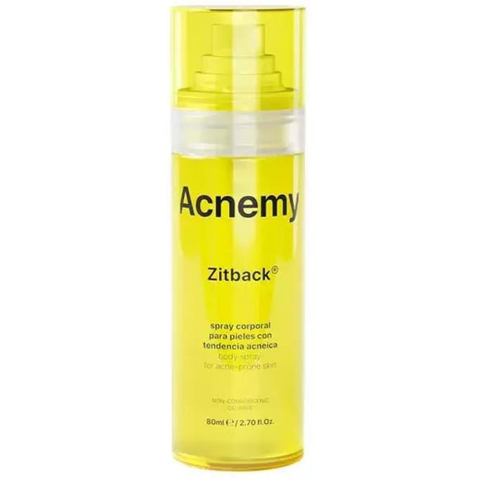 ACNEMY ZITBACK Lichaamsacnespray met zuren 80 ml – Lichaamsacnespray met zuren