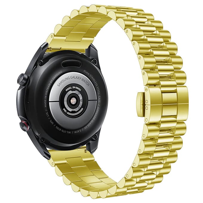 Samsung Gear Sport Presidential stalen band (goud)