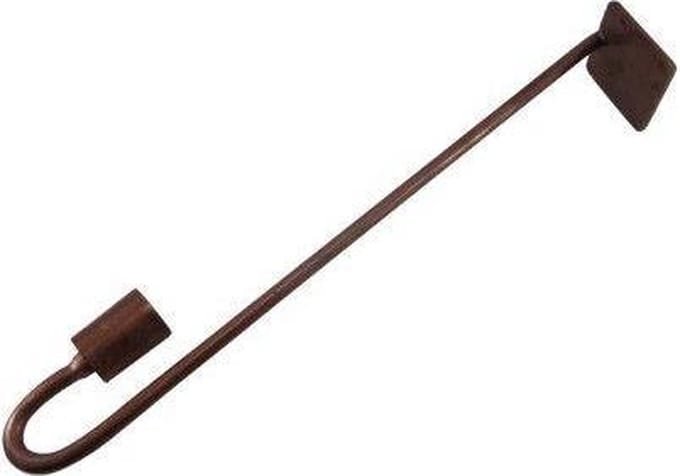 Deco4yourhome - Glashaak - Luikhaak - Maat L - Vintage Copper - Jasmijn