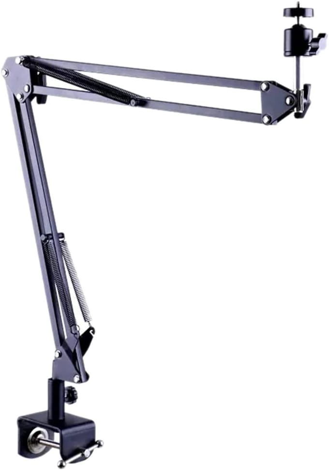 Beamer Muurbeugel - Projector Houder - Thuis Kantoor - Vouwbaar Universeel - 10-60mm Klem - Rood