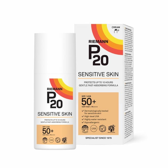 P20 - Sensitive SPF 50+ Lotion - 2 x 200 ml - Voordeelverpakking