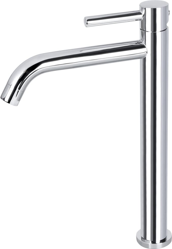 Differnz Wastafelmengkraan - Hoge Uitloop - Chroom - 30,6cm
