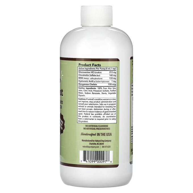 Vloeibare Glucosamine, Heup & Gewrichten, Honden, 473 ml (16 fl oz) beige