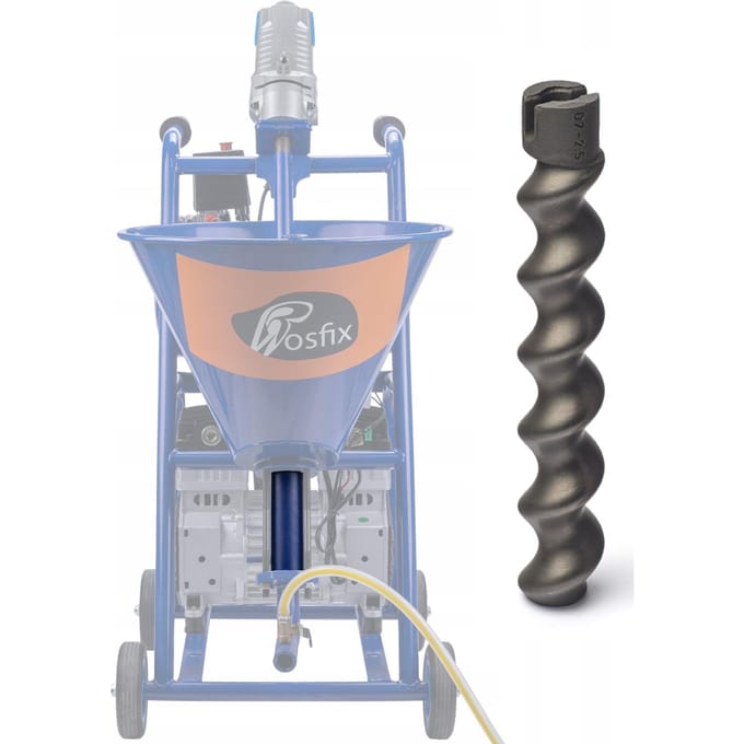 Rosfix Stator Rotor Set - Reserveonderdelen voor Pleisterspuitmachine - Max Korrel 1 mm