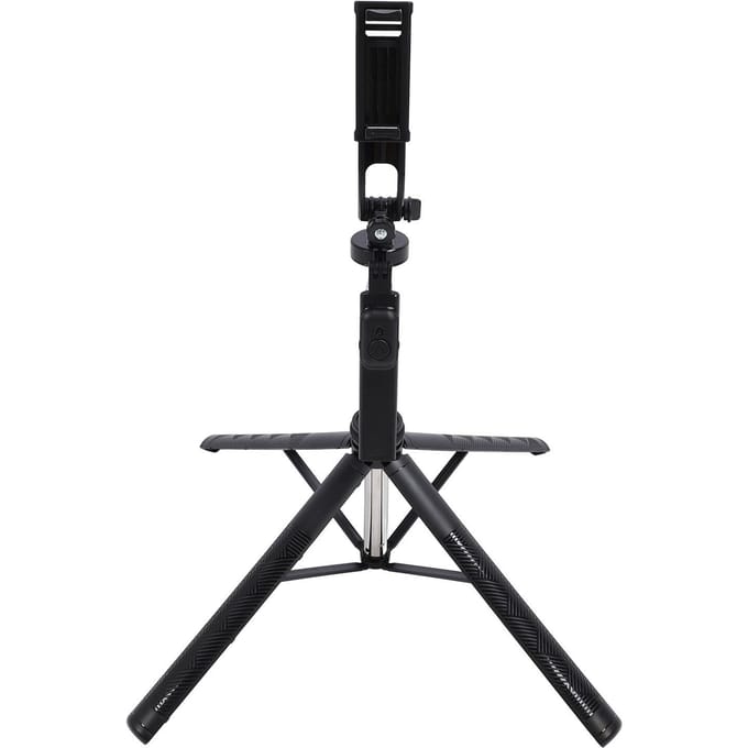 Selfiestick Telefoon Statief 14 Interface 360 Graden Rotatie 71 Inch Telefoonhouder Selfie Statief met black
