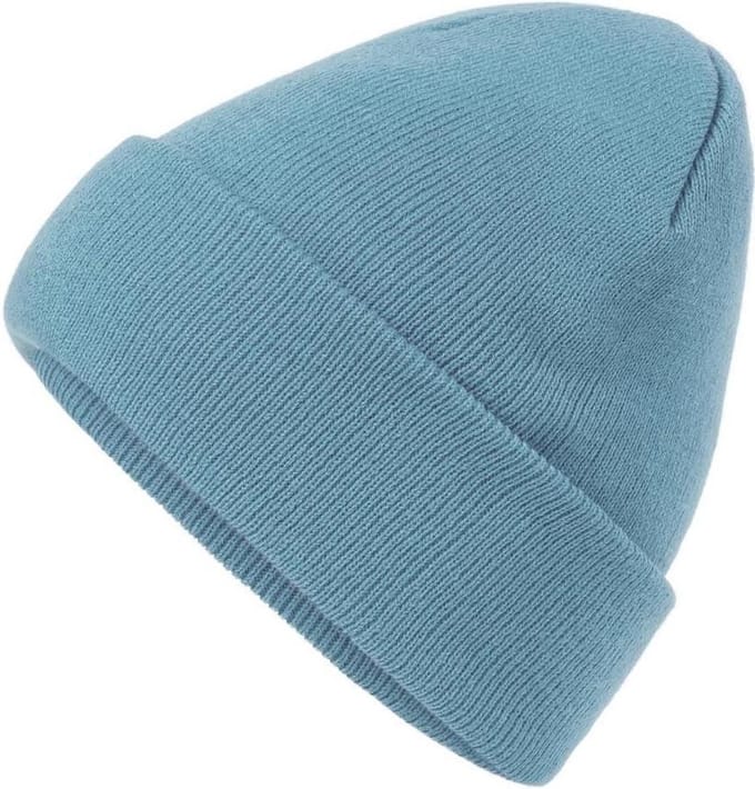 Myrtle Beach - Unisex Gebreide Muts (Lichtblauw)