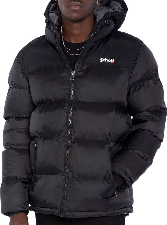 Schott Utah2 Puffer Winterjas Heren - Maat XXL