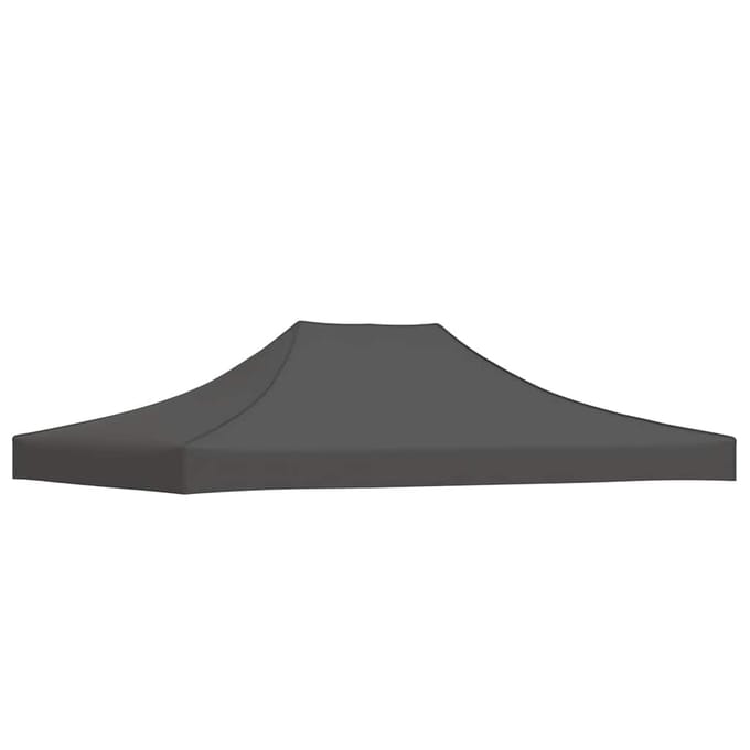 vidaXL - Partytentdak - 270 - g/m² - 4,5x3 - m - antracietkleurig