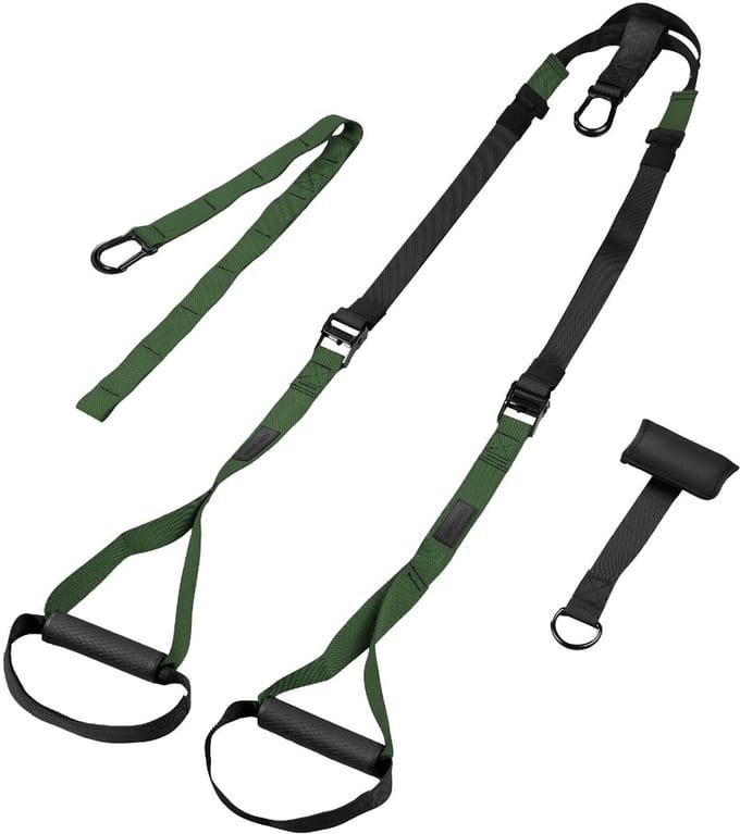 Spokey TreXeR Suspension Trainer - 200-290 cm - Zwart / Grijs