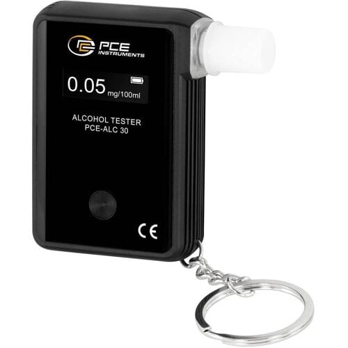 PCE Instruments PCE-ALC 30 Alcoholtester 0 tot 2 mg/ml Alarm, Incl. display, Weergave van verschillende eenheden