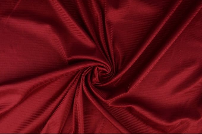 Tricot voering - 1 meter - Bordeaux rood - Per meter - Charmeuse stretch voering - 160cm breed