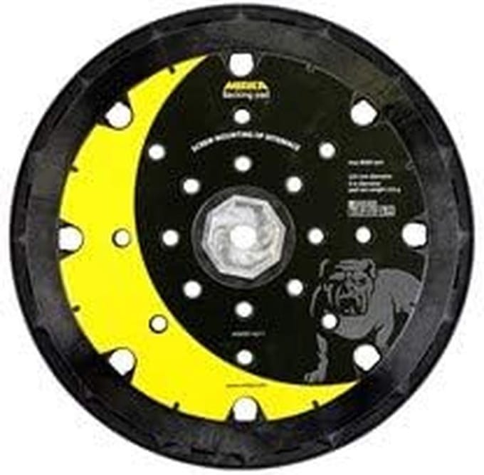 Harde Slijpschijf 225 mm met Softpad en Schroeven voor Excenterschuurmachines