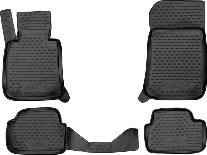 Walser Rubberen Voetmatten XTR geschikt voor BMW 1 (E81) 3-deurs 2006 - 2012