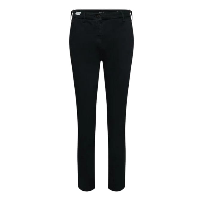 Replay Slim-fit herenjeans van katoenmix (Blauw)