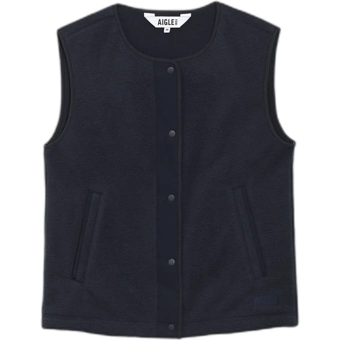 Lichte dames sherpa mouwloze vest Aigle