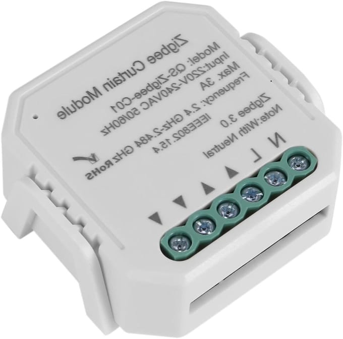 Slimme Gordijn Module - Motor Besturing - Automatisch Ramen Sluiten - App en Stem Bediening