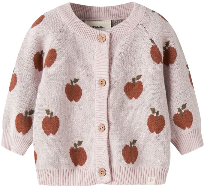 Lil' Atelier Baby gebreid vest Regular fit