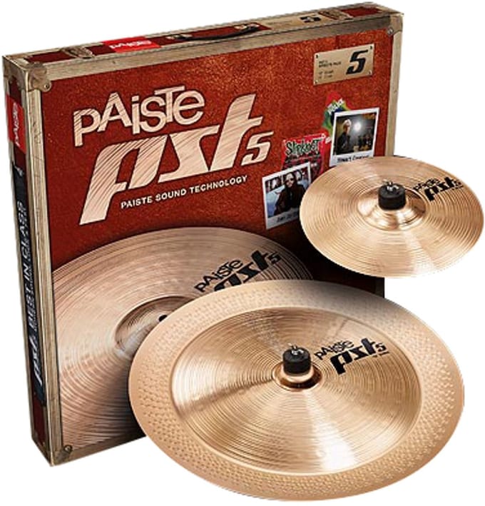 Paiste PST5 Cymbal Set "Effects" 10" Splash, 18" China - Bekken set