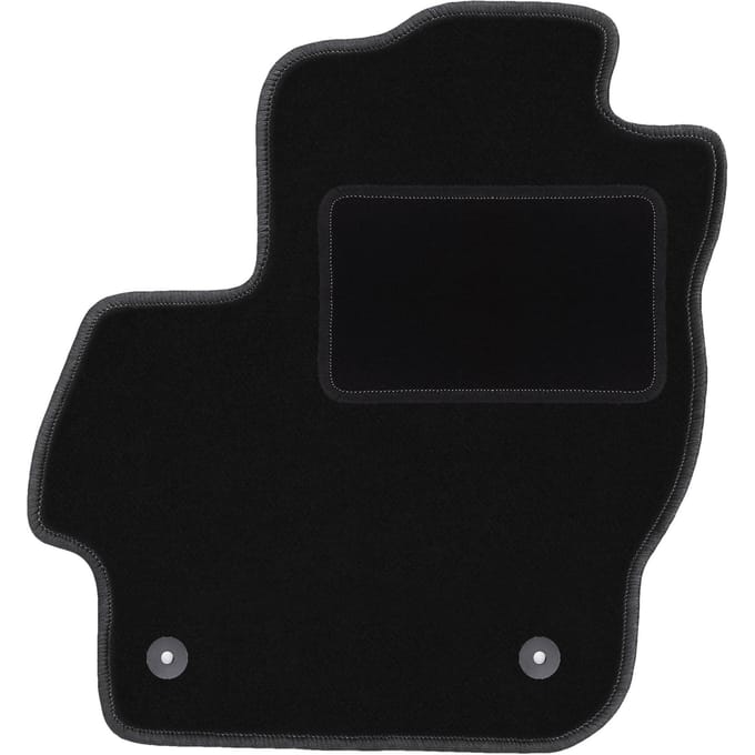 Bestuurdersmat zwart voor: Mazda 3 II BL hatchback, sedan (2008-2013)