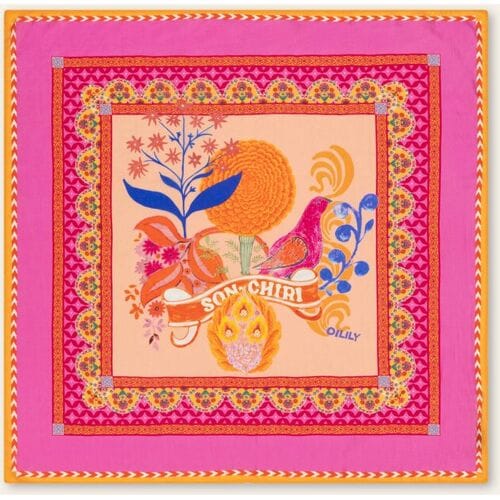 Oilily Amarigold Majesty Sjaal- maatOne size Beetroot Paars